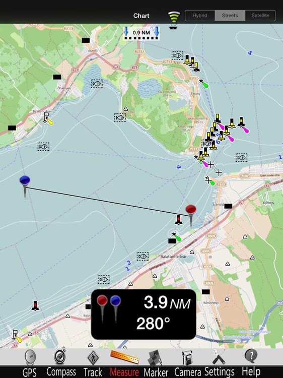 Lake Balaton GPS Chart pro