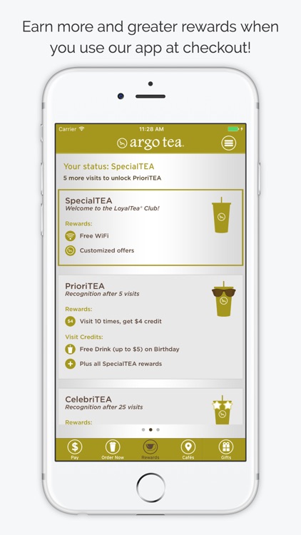 Argo Tea LoyalTea App