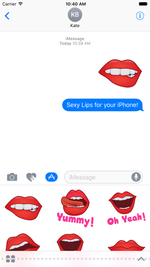 Sexy Lip Stickers(圖1)-速報App