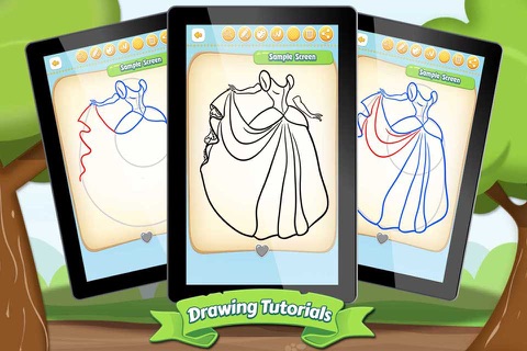 Draw And Paint Dresses For Dolls screenshot 4