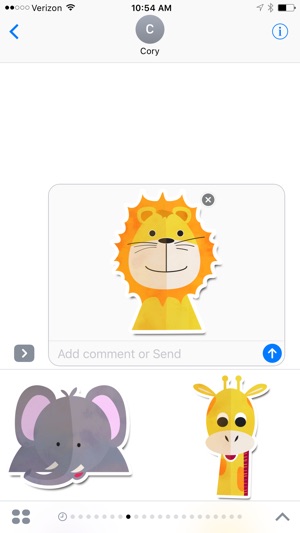 Zoo Animals Sticker Pack(圖3)-速報App