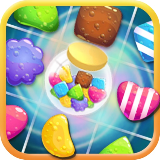 Crunch Candy Line Icon
