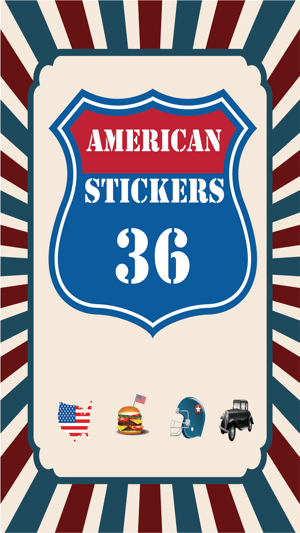 American Sticker Pack