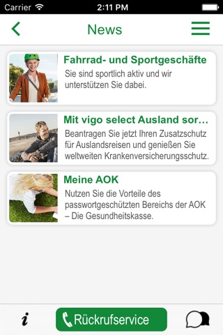 AOK RH Service screenshot 2