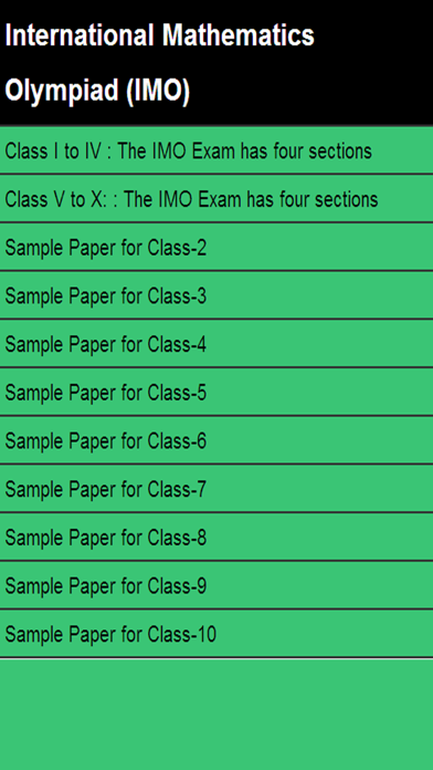 How to cancel & delete International mathematics olympiad guide from iphone & ipad 1