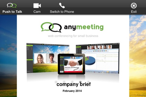 AnyMeeting Attendee Viewer for iPhone screenshot 3