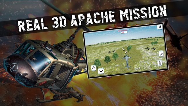 Real Apache Missions 3d - Kill the terro