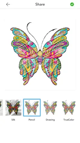 Game screenshot Adult Butterfly Coloring Book apk