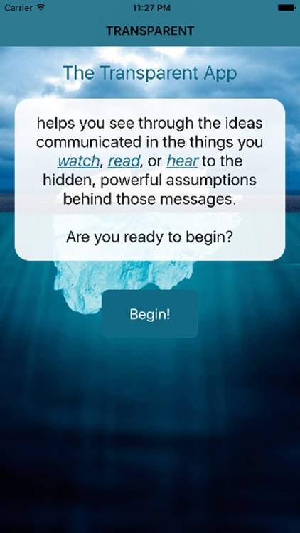Transparent App