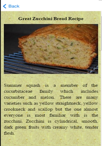 Zucchini Bread Recipes screenshot 2