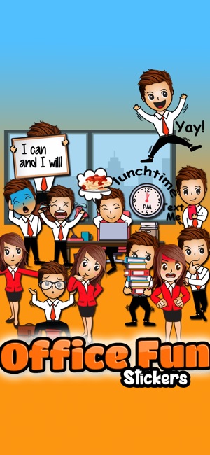 Office Fun Stickers(圖1)-速報App