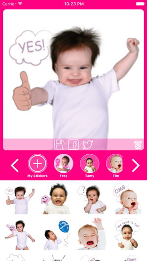 Kute Baby Emoji(圖2)-速報App