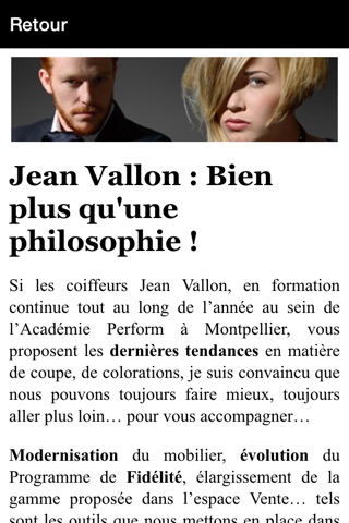 JEAN VALLON screenshot 2