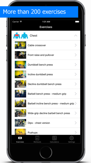 Gym Guide workouts and exercises for fitness(圖1)-速報App