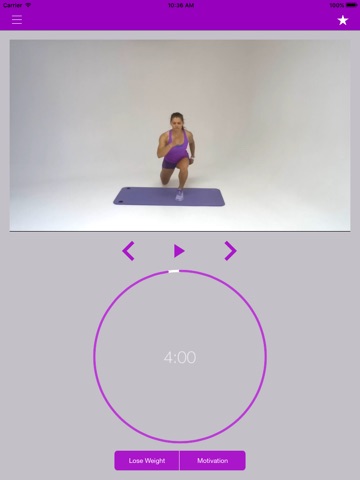 Fat Burning Video Workout Programs and Exercises screenshot 2