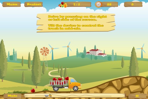 HappyTruck -- Fruit Express screenshot 2