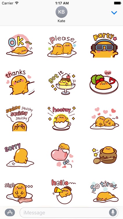 A Lazy Egg Animated Stickers