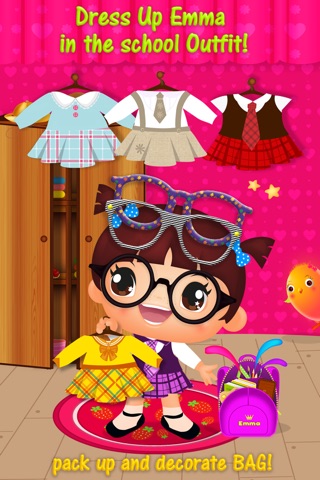 Sweet Little Emma Playschool - Dream Preschool, Dress Up and Cleanup screenshot 2