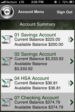 A&S Federal Credit Union screenshot 2