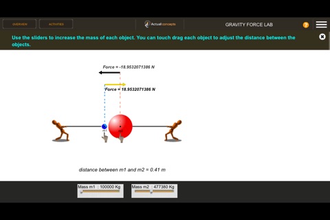 Force_and_Gravity Simulations screenshot 2