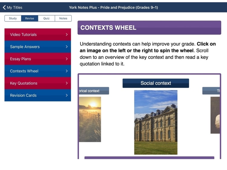 Pride and Prejudice York Notes for GCSE 9-1 for iPad screenshot-3