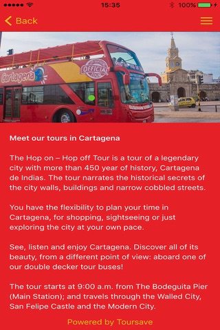 City Sightseeing Cartagena screenshot 3