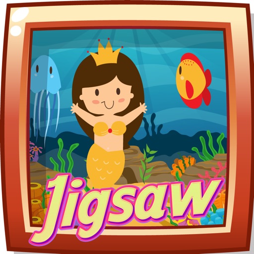 My Mermaid Jigsaw - Puzzle for Little Toddler Kids iOS App