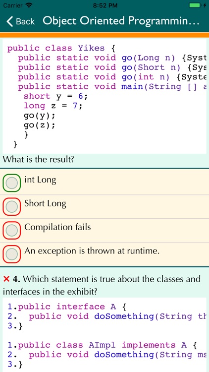 Java Certification Preparation screenshot-3