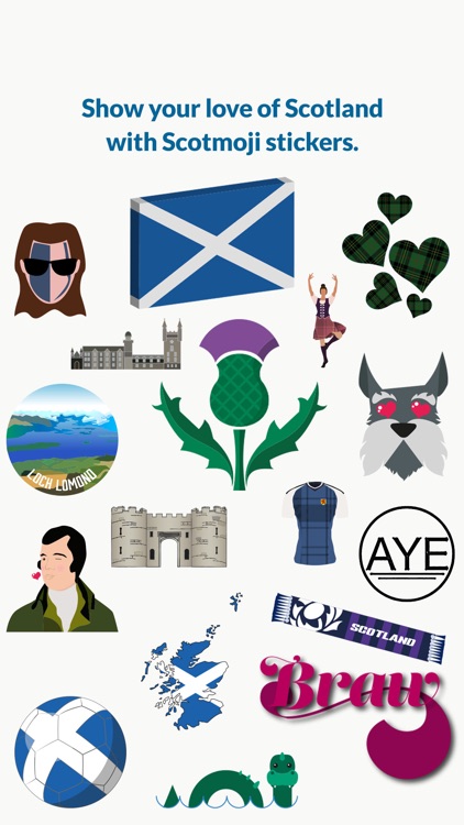 Scotmoji - Scottish emoji-stickers!