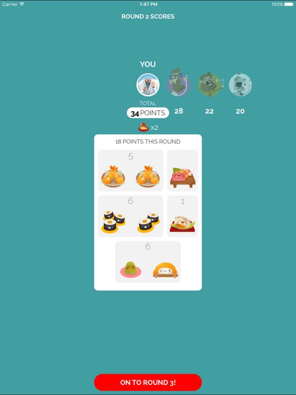 Sushi Go! screenshot 4