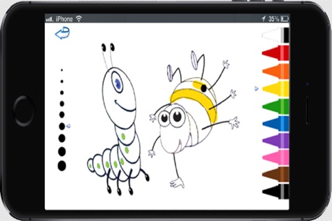 Kids Coloring book - sketchpad Game screenshot 4