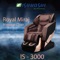 The ROYAL MIRAJ mobile app is a world changing interface that allows you to connect wirelessly to your massage chair