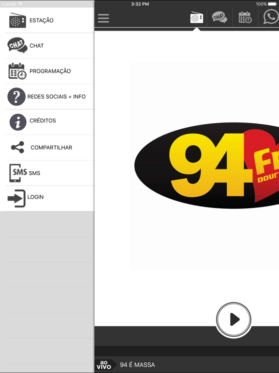 Rádio 94 FM Dourados screenshot 3