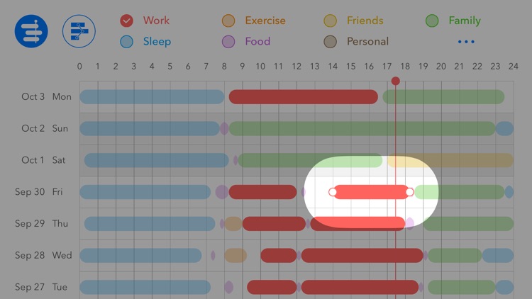 24H - Hours Tracker for Work, Sleep Cycle Analysis