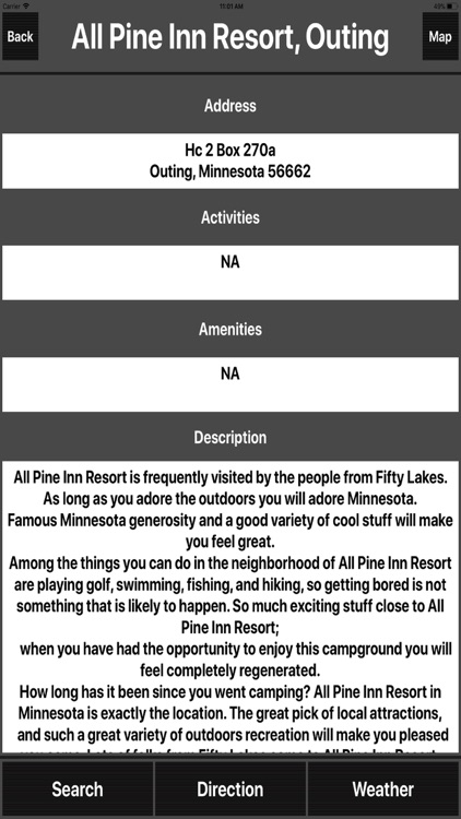 Minnesota Camping Spots