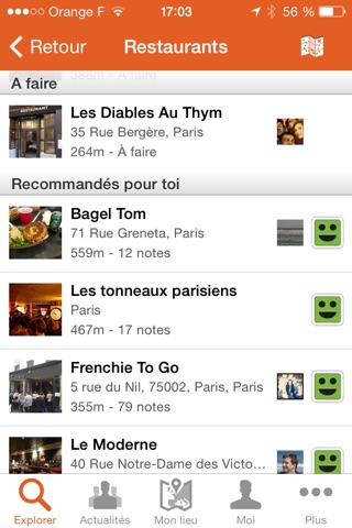 Tellmewhere : Restaurants Hotels Bars screenshot 3