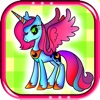 Coloring Book Pony Unicorn In legend