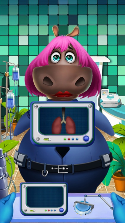 Pets Hippo's Lungs Doctor