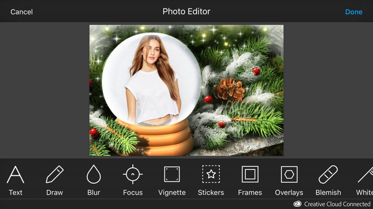 Christmas Photo Frames & Photo Editor screenshot-3