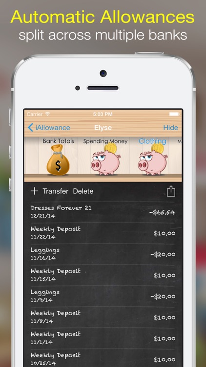 iAllowance -Chores & Allowance