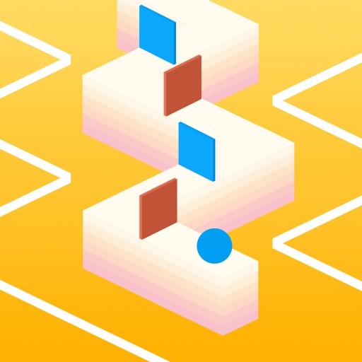 Color Zig Zag Switch Game Icon