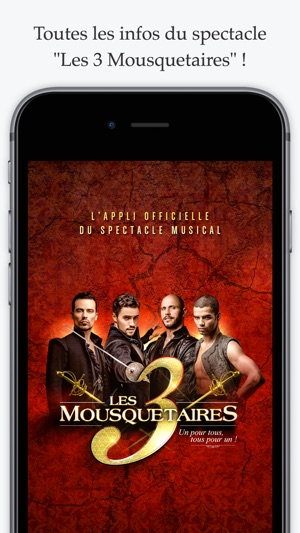 Les 3 Mousquetaires : l'appli officielle du spectacle événem(圖1)-速報App