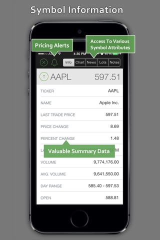 StockWatch - Portfolio Tracking & Stock Quotes screenshot 4