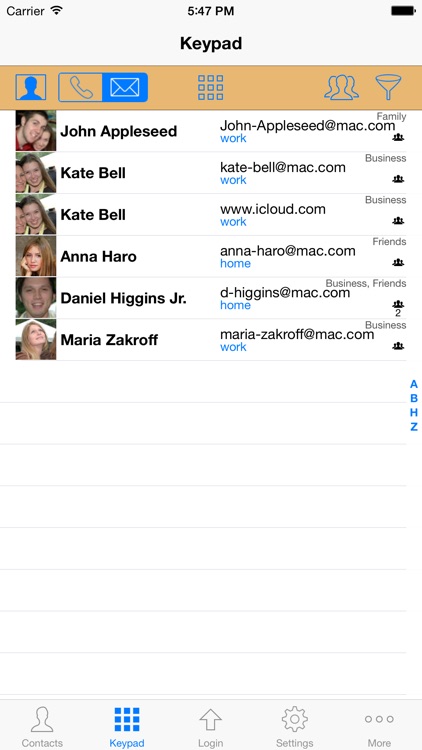 ContactsPro for iPad (and iPhone) screenshot-4