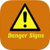 Danger Signs a fun word scramble puzzle game where you unscramble well knows symbols