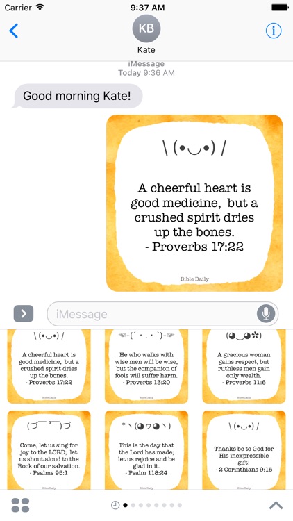 Bible Daily Stickers