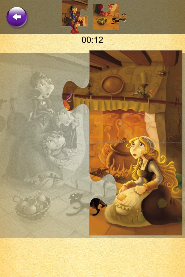 Cinderella Puzzle Jigsaw screenshot 2