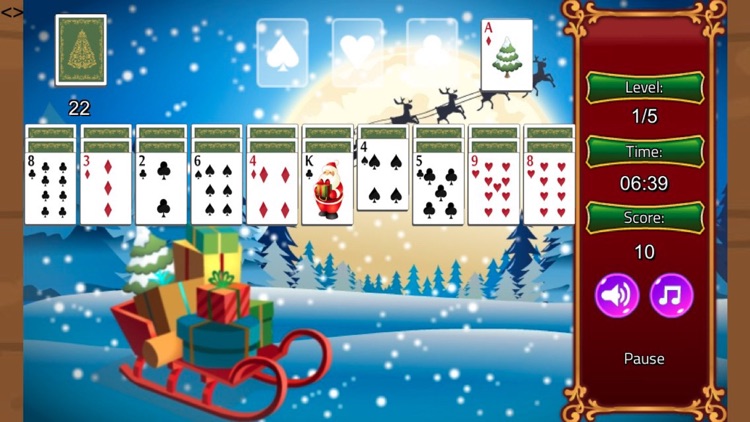 Christmas card Solitaire screenshot-3