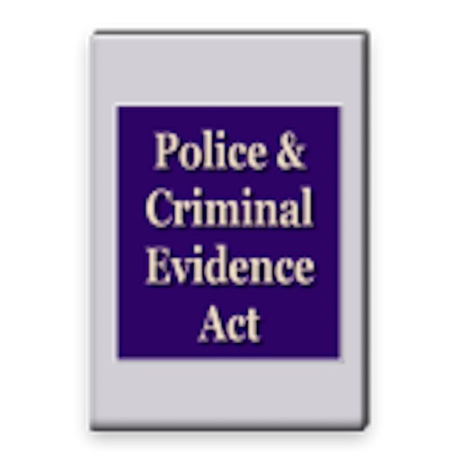 Police and Criminal Evidence Act 1984 icon