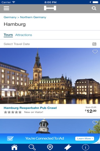 Hamburg Hotels + Compare and Booking Hotel for Tonight with map and travel tour screenshot 2